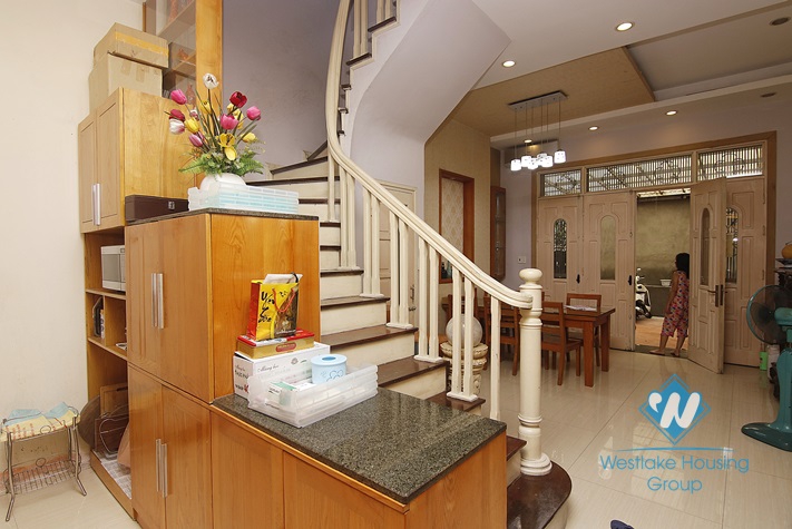 Nice house with 3 bedrooms for rent in Ho Ba Mau area, Dong Da District 